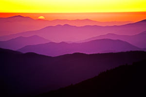 Smoky Mountains purple